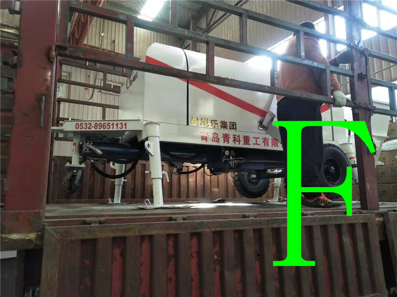 混凝土泵 青科重工 輸送噴涂一體機(jī)
