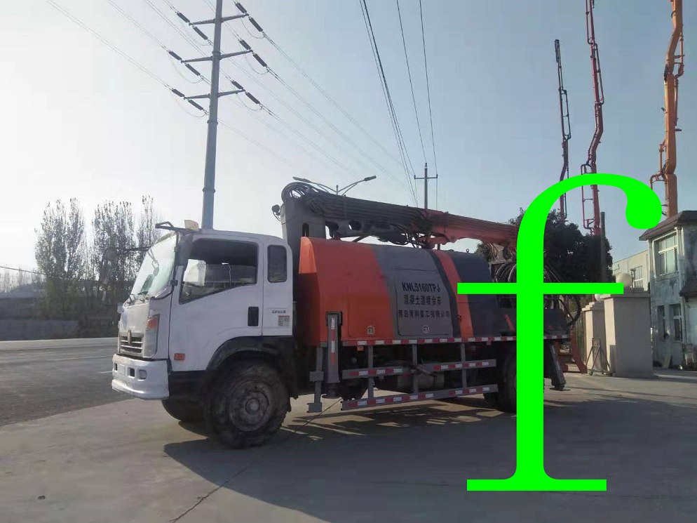 混凝土泵 青科重工 濕噴臺(tái)車