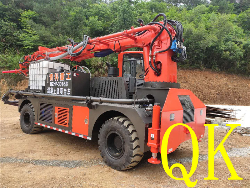 混凝土泵 青科重工 濕噴臺車