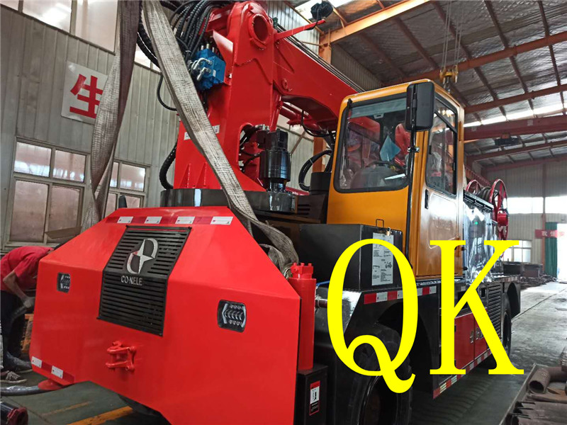 混凝土泵 青科重工 濕噴臺車