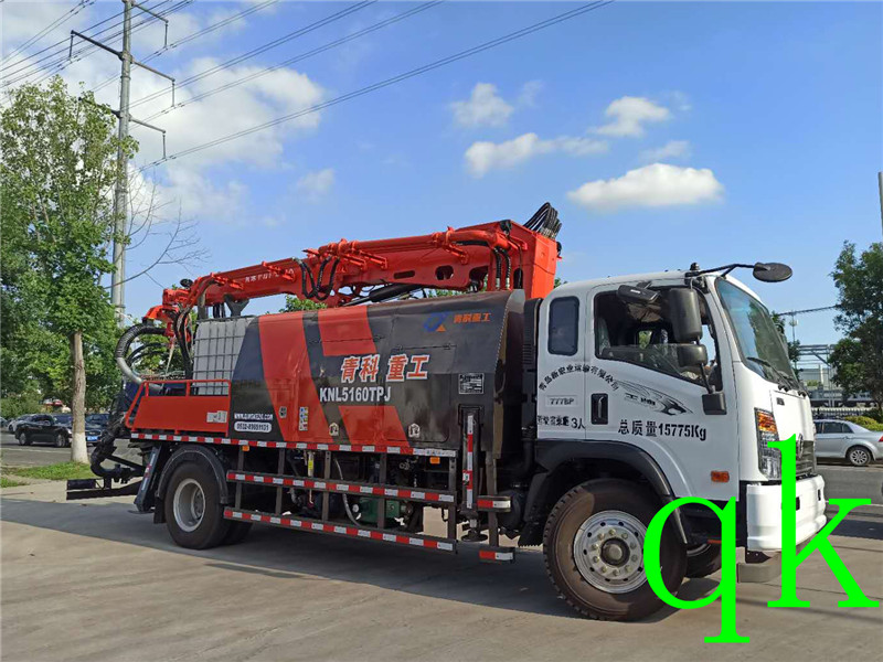 混凝土泵 青科重工 濕噴臺車 混凝土泵 青科重工 濕噴臺車