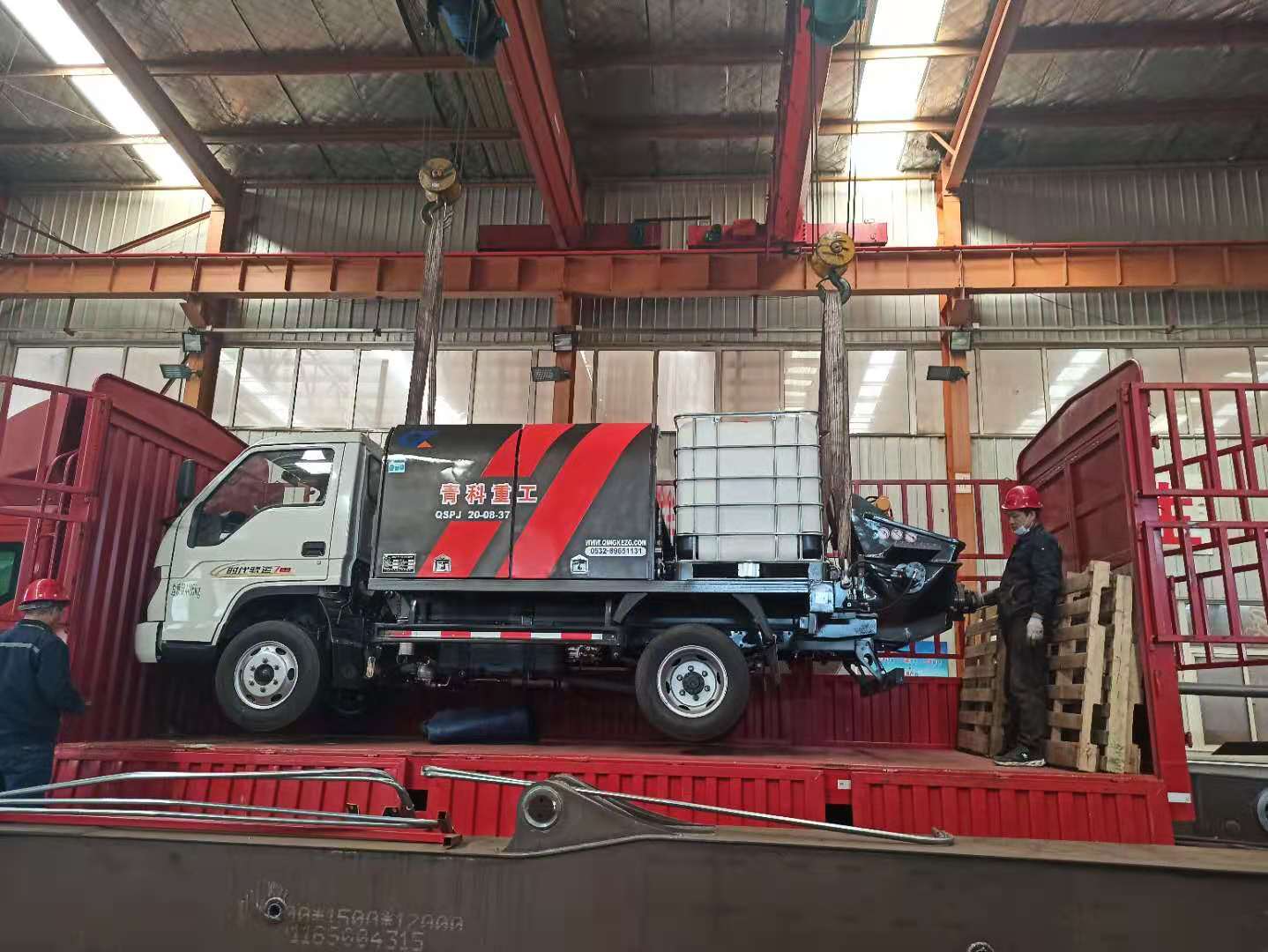 混凝土泵 青科重工 濕噴臺車 混凝土泵 青科重工 濕噴臺車