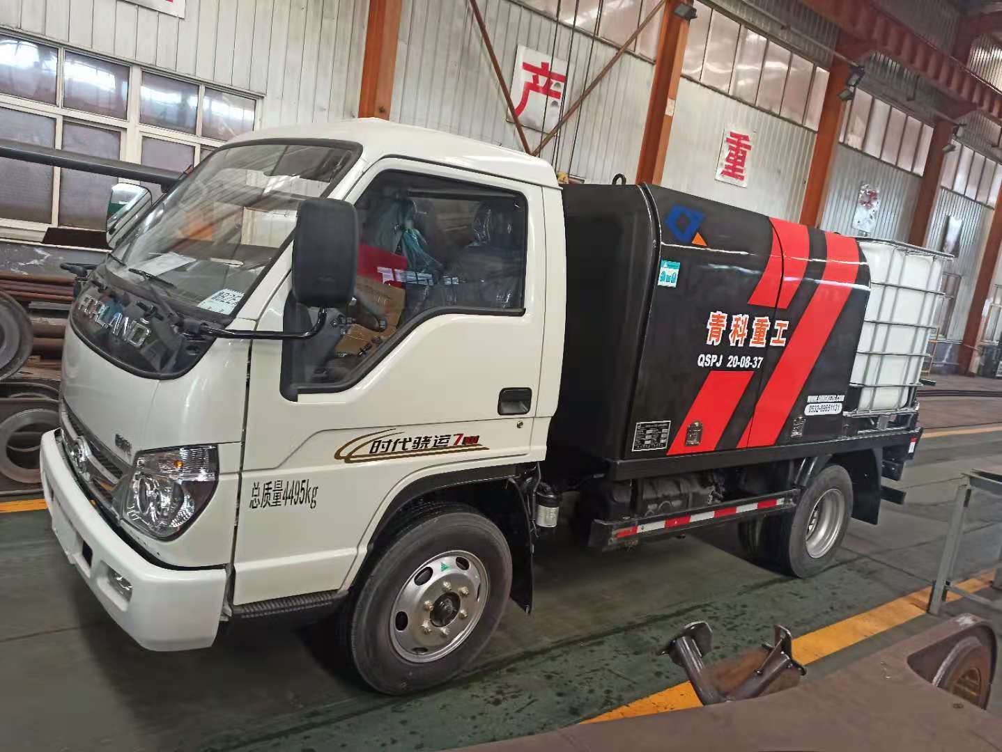 混凝土泵 青科重工 濕噴臺車 混凝土泵 青科重工 濕噴臺車