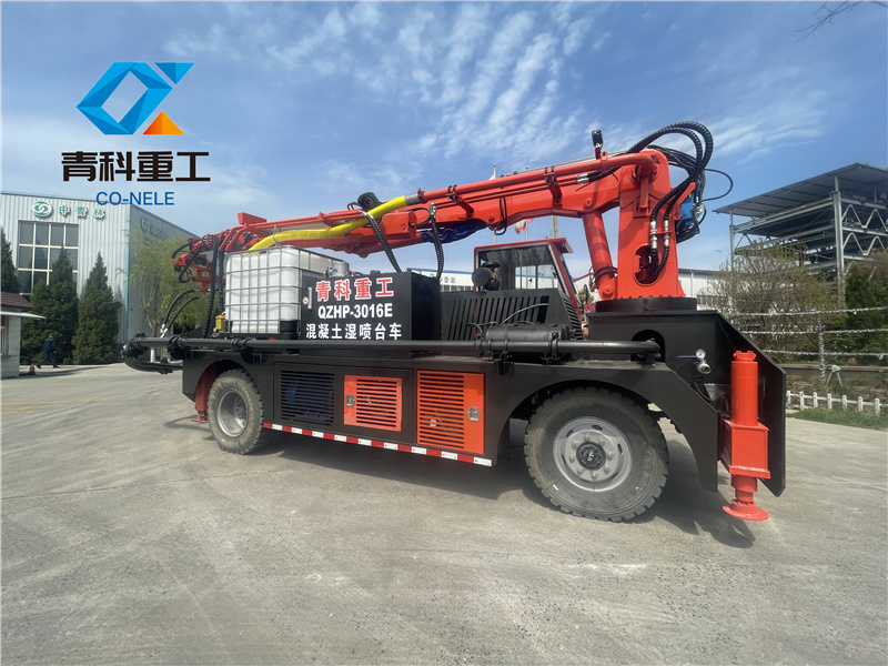 混凝土泵 濕噴臺車 青科重工