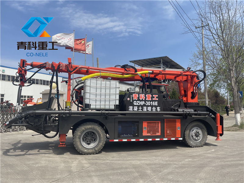混凝土泵 濕噴臺車 青科重工