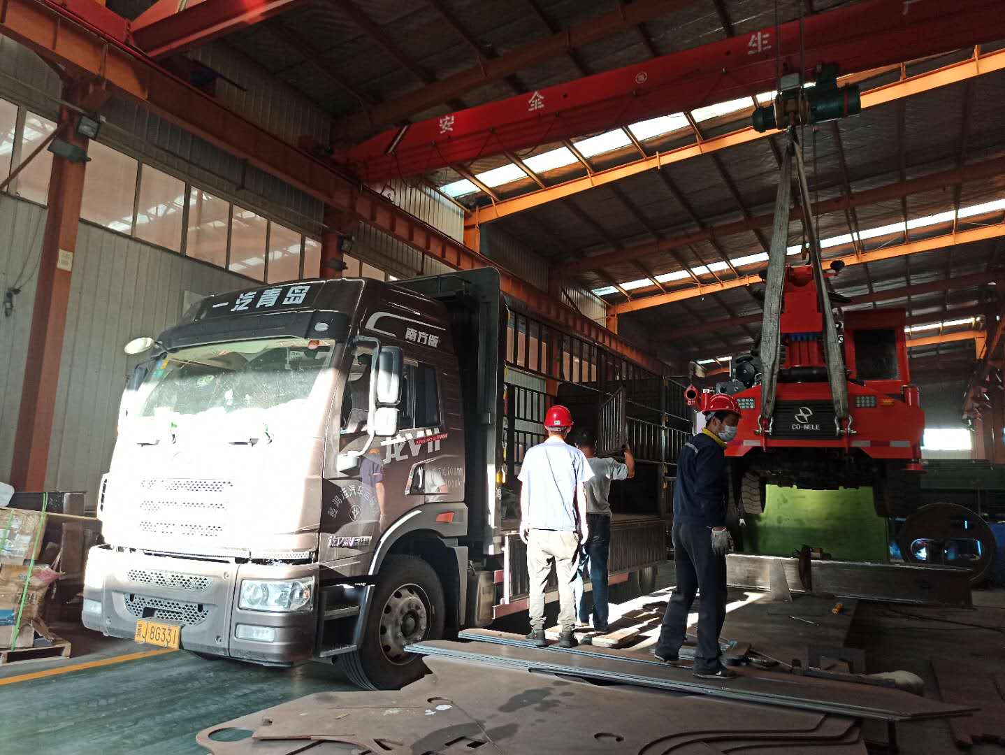 混凝土泵 濕噴臺車 青科重工